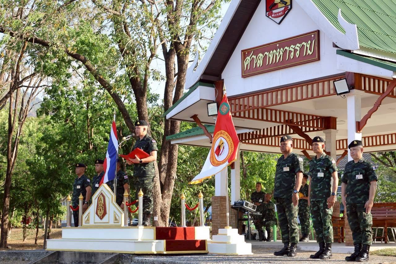 ภาพพิธีเปิดการฝึกทหารใหม่ 1