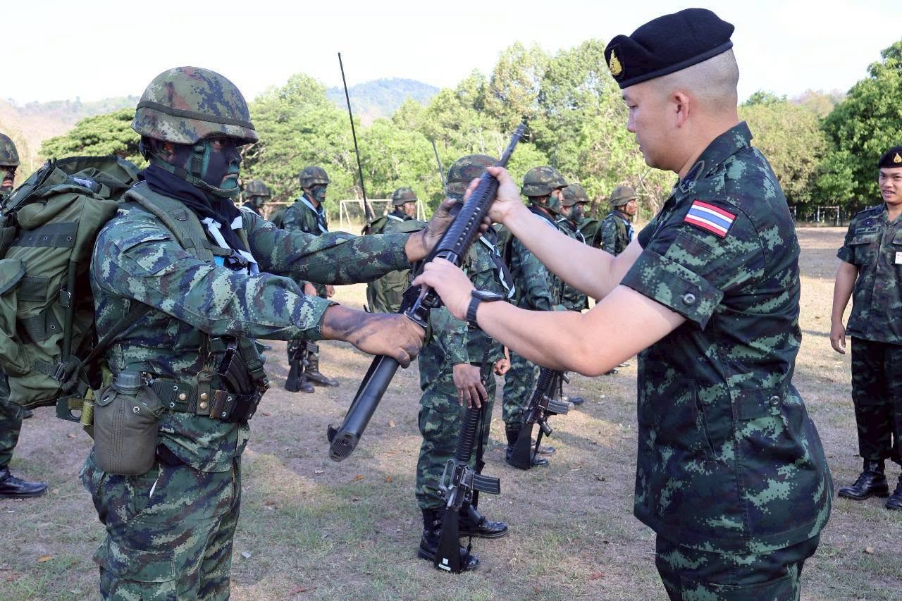 ภาพพิธีเปิดการฝึกทหารใหม่ 4