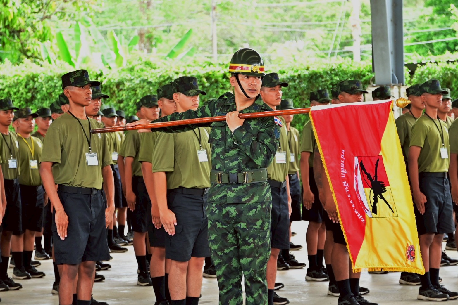 ภาพพิธีเปิดการฝึกทหารใหม่ 3