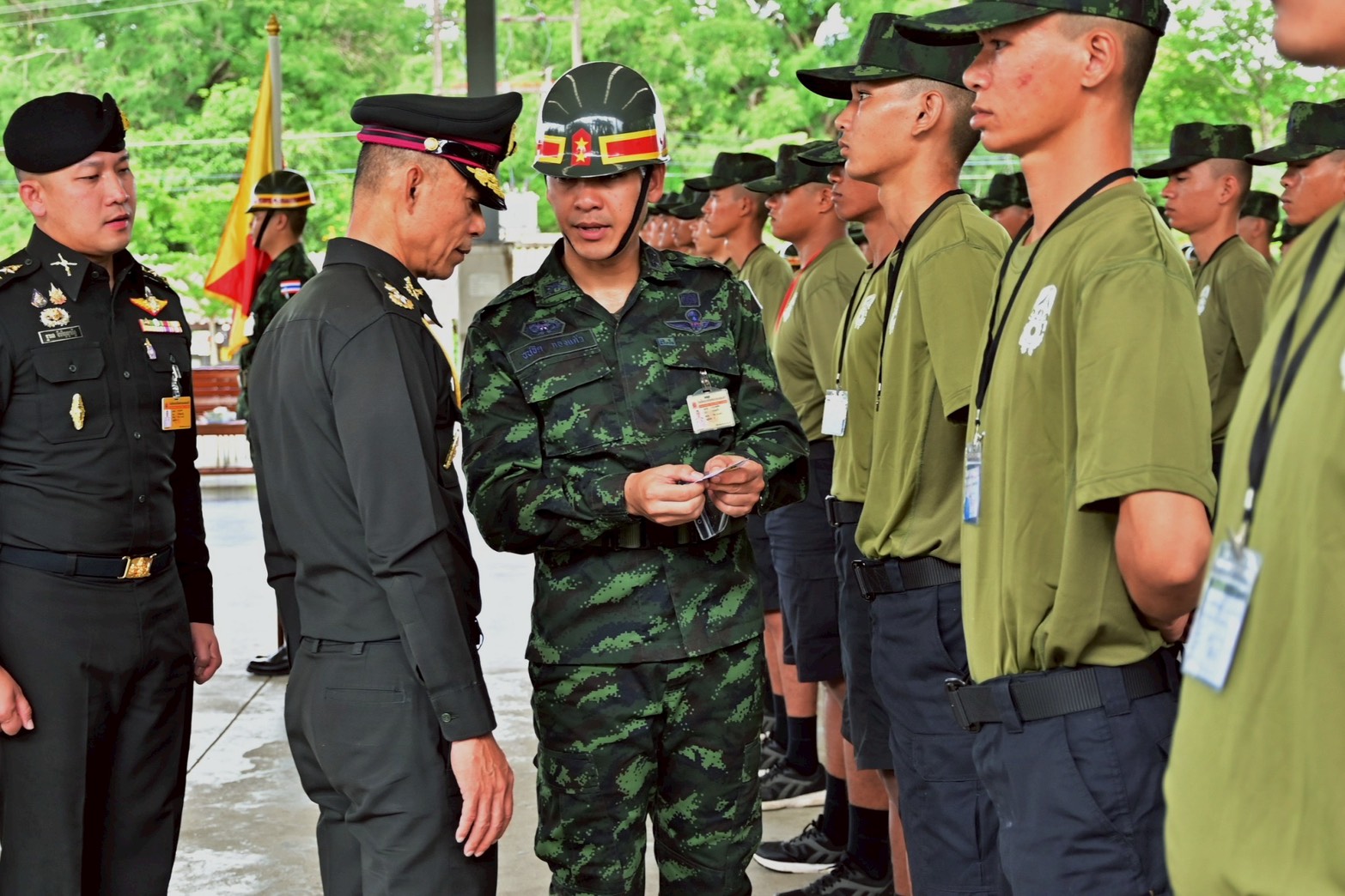 ภาพพิธีเปิดการฝึกทหารใหม่ 2