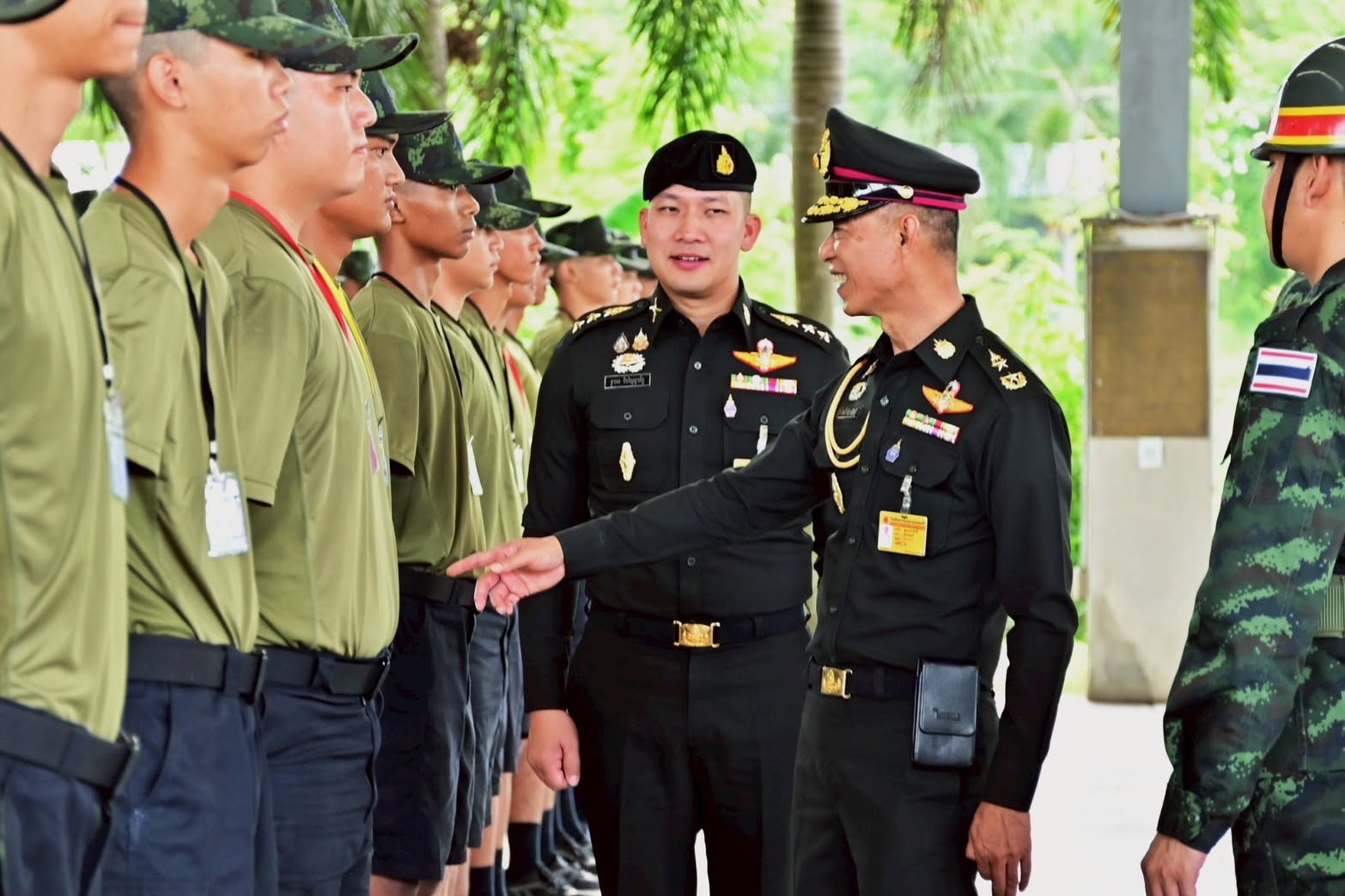 ภาพพิธีเปิดการฝึกทหารใหม่ 1