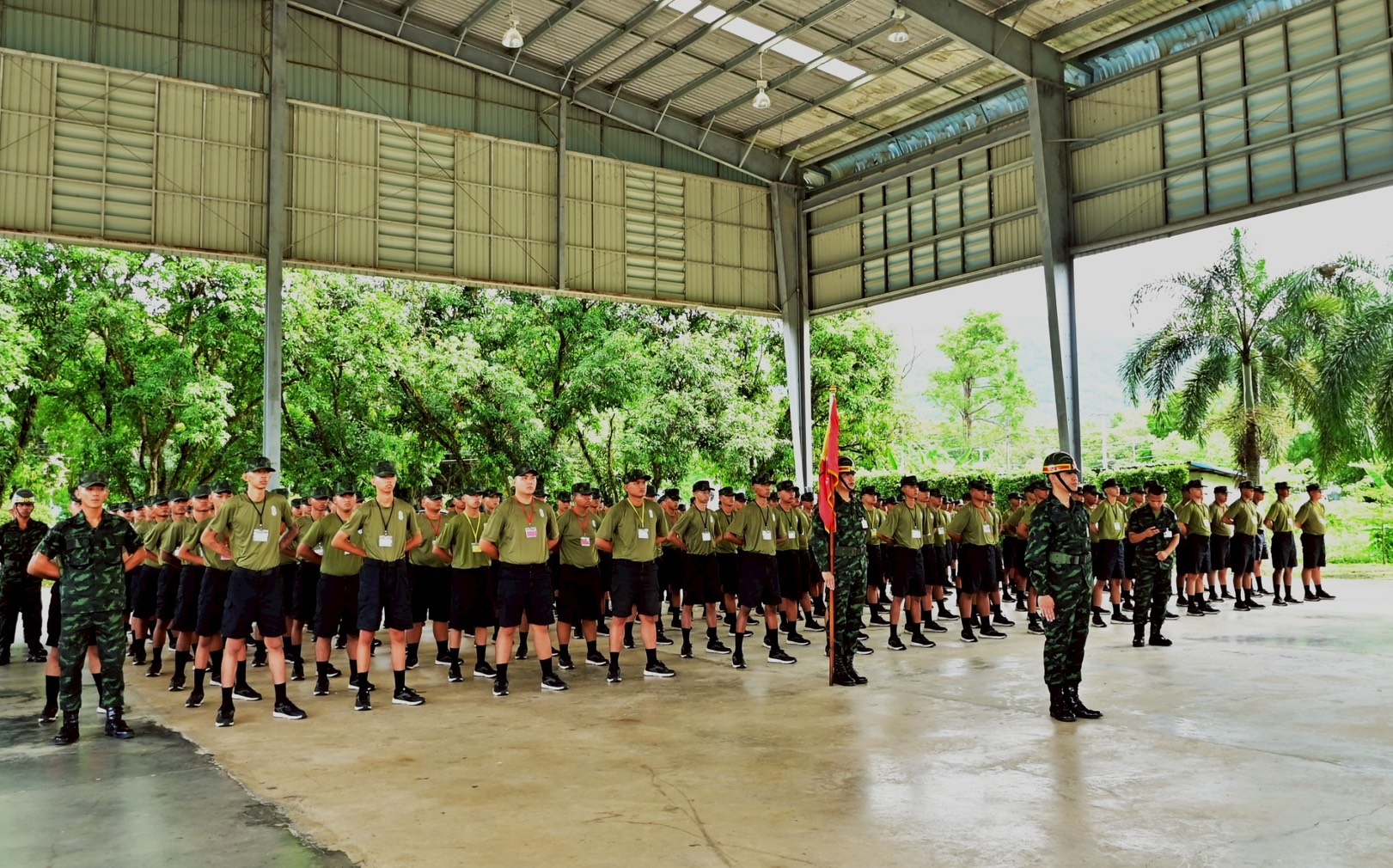ภาพพิธีเปิดการฝึกทหารใหม่ 4