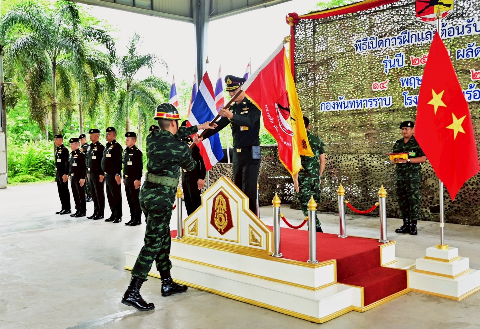 ภาพพิธีเปิดการฝึกทหารใหม่ 4