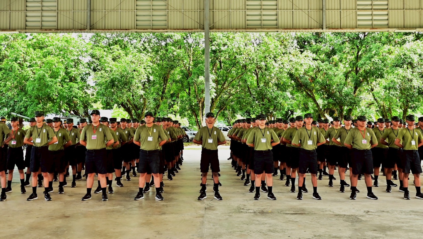 ภาพพิธีเปิดการฝึกทหารใหม่ 4