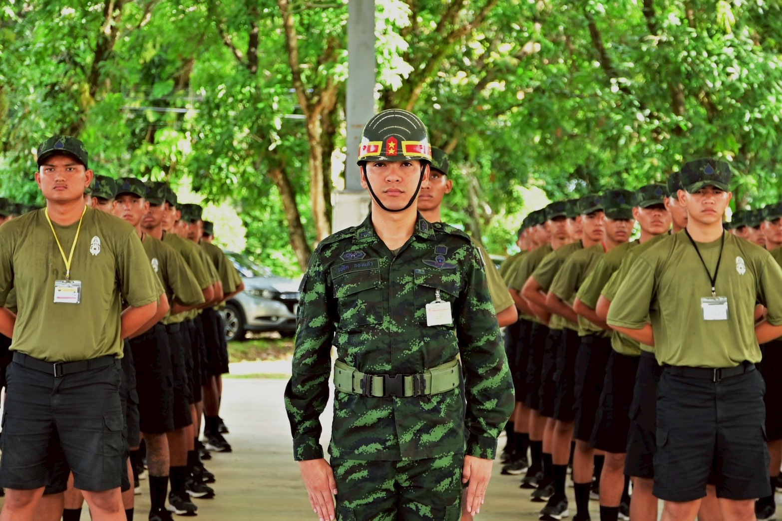 ภาพพิธีเปิดการฝึกทหารใหม่ 3