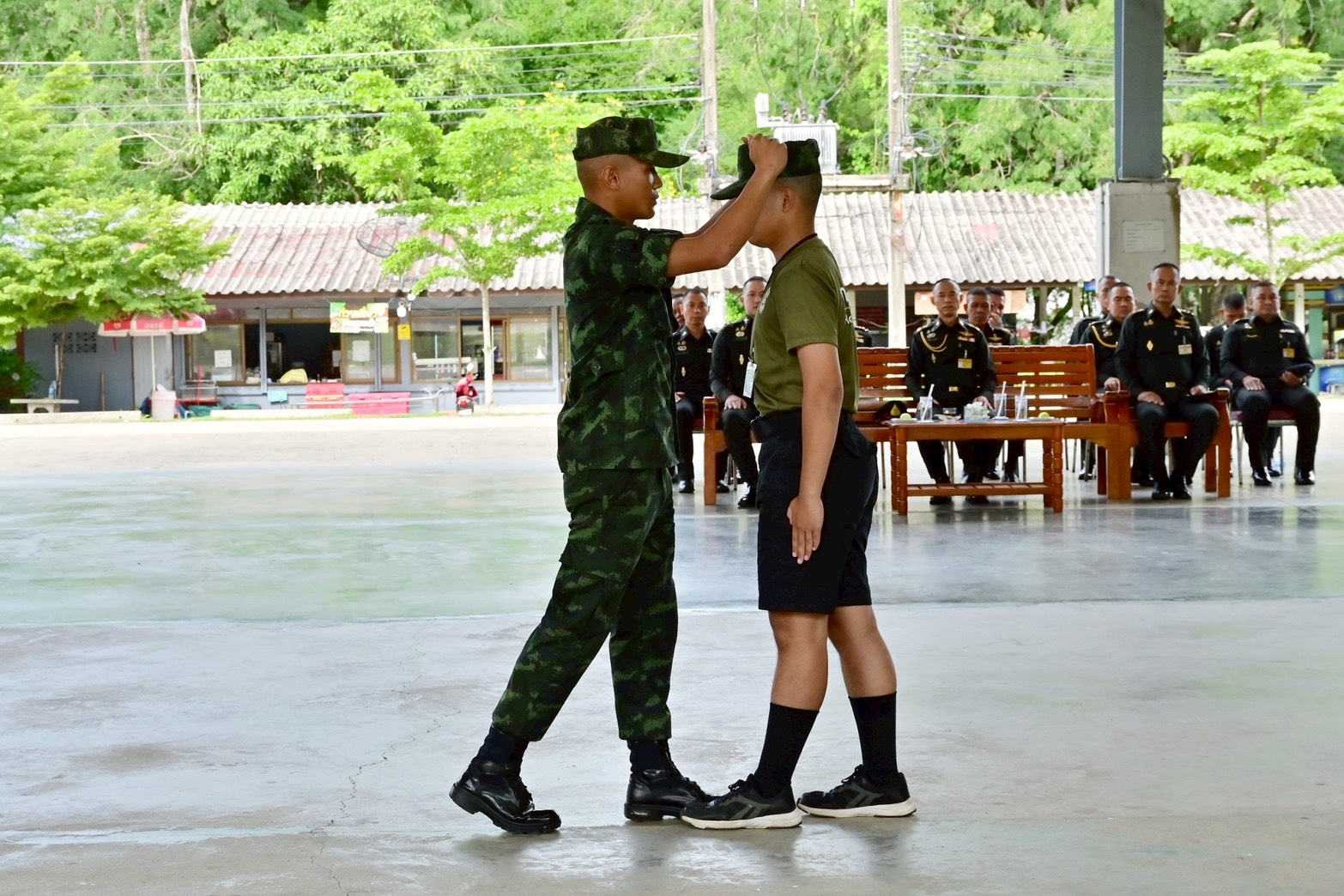 ภาพพิธีเปิดการฝึกทหารใหม่ 4